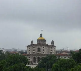 pancadas fortes de chuva