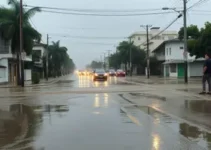 chuva alaga ruas de Conselheiro Lafaiete