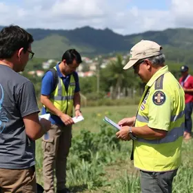 curso para voluntários da Defesa Civil