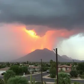 alerta amarelo de tempestade