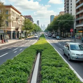 sinalização e onda verde