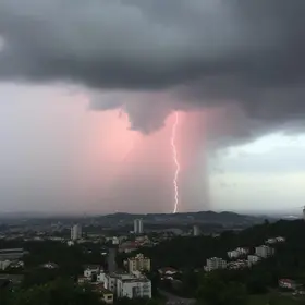 tempestade e granizo em MG
