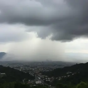 tempestade e granizo