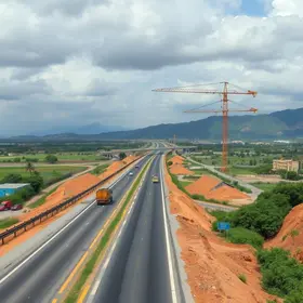 Obras na BR-040/MG