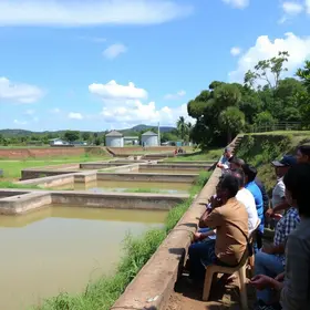 Estação de Tratamento de Esgoto em Conselheiro Lafaiete