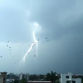 tempestade e granizo em MG
