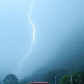 alerta laranja de tempestade em MG