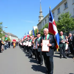 Desfile Cívico em Lafaiete