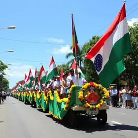 Desfile de 7 de Setembro em Conselheiro Lafaiete
