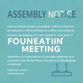 Assembleia Geral de Fundação