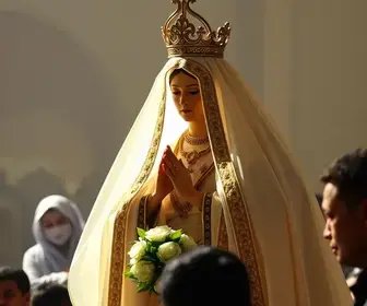 coroação da Mãe e Rainha